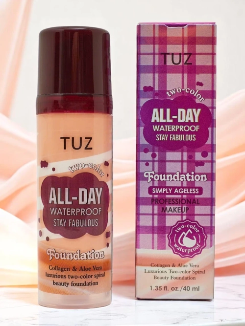 Зволожуючий двоколірний тональний крем для обличчя з колagenом Бежевий