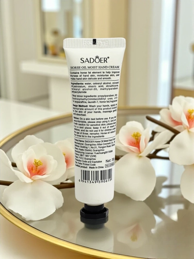 Sadoer Krém na ruce s koňským olejem - Mimořádně hydratační