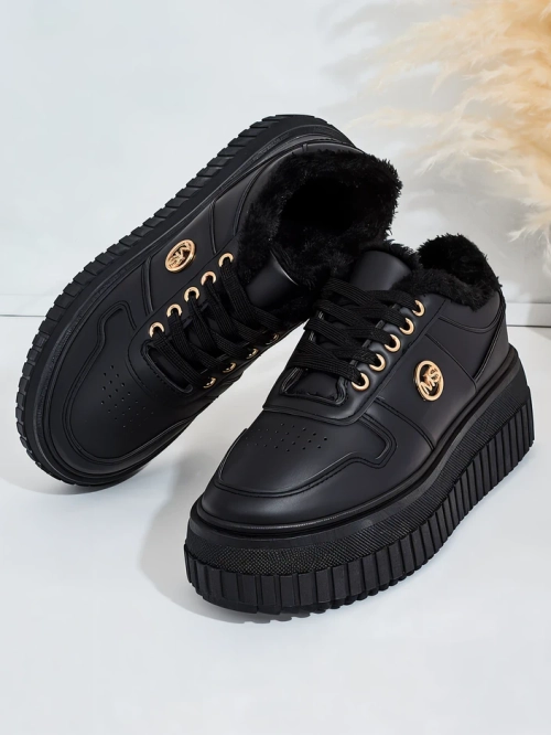 Royalfashion Утеплені жіночі кросівки з хутром Rozit