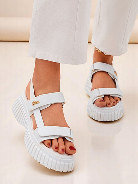 Royalfashion Dámské sandály s vyšší podrážkou Hortez