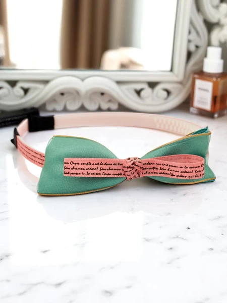 Royalfashion Dětská čelenka s mašlí Sweetty