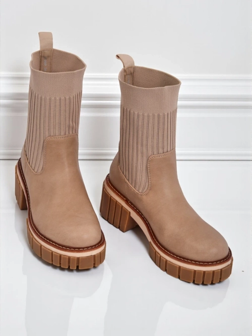 Жіночі ботильйони на підборах зі штучної шкіри Ivy Storm