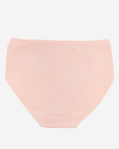 Dámské růžové bavlněné kalhotky - Spodní prádlo