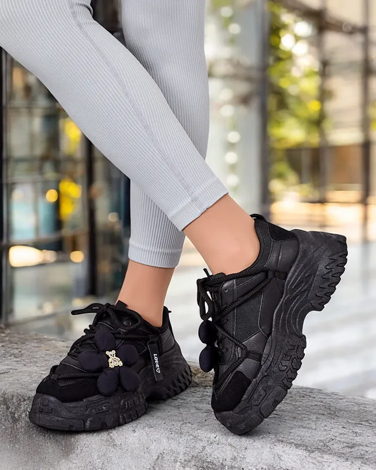 Royalfashion Dámské tenisky na platformě Bereya