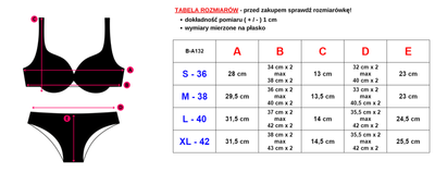 Růžové dámské dvoudílné pruhované plavky - Spodní prádlo