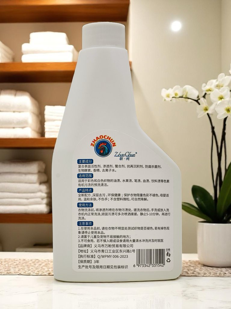 Silný čisticí prostředek na odstranění těžkých nečistot pro předpírku