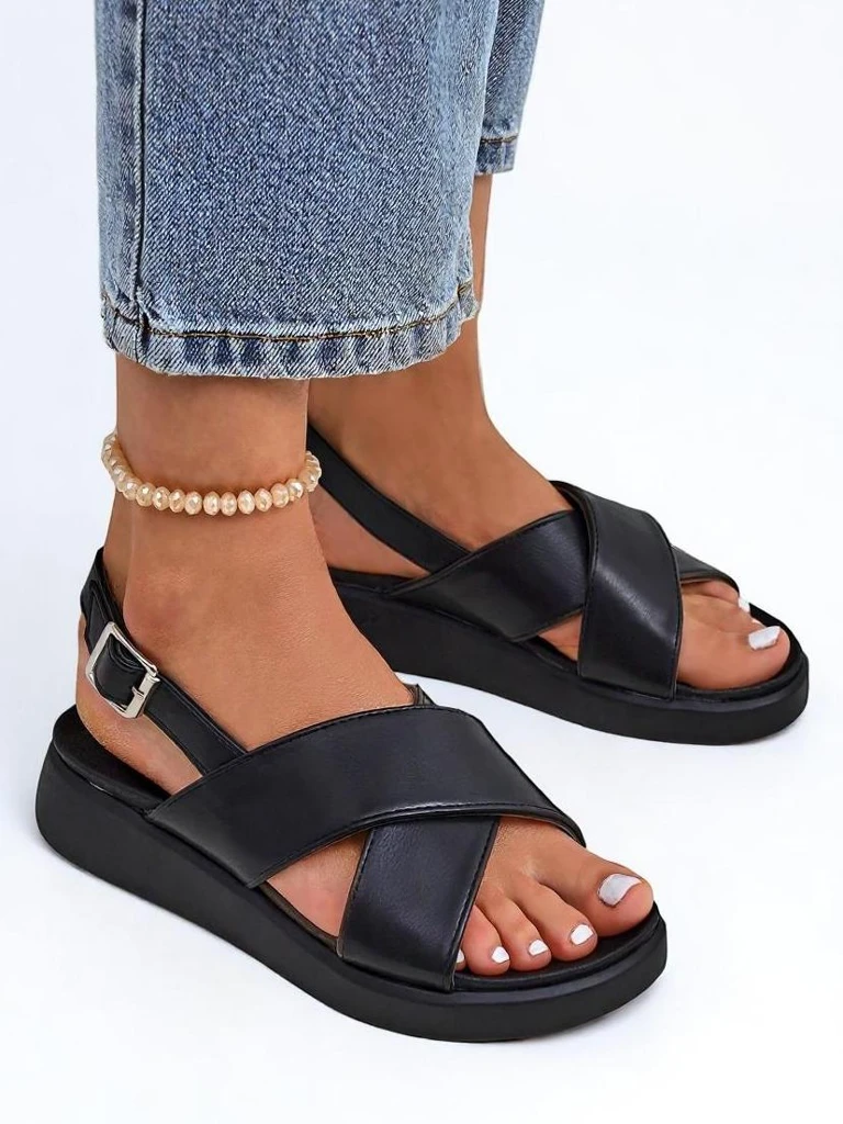 Royalfashion Dámské sandály na silnější podrážce Riva Star