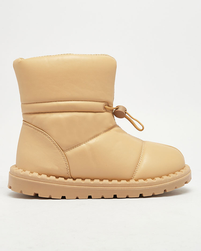 Жіночі снігоступи Royalfashion коричневого кольору Nevonsisia