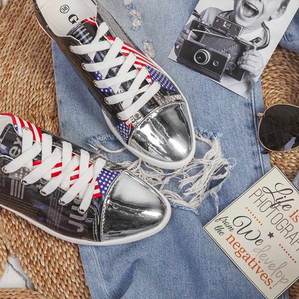 Černé tenisky Gladys - obuv