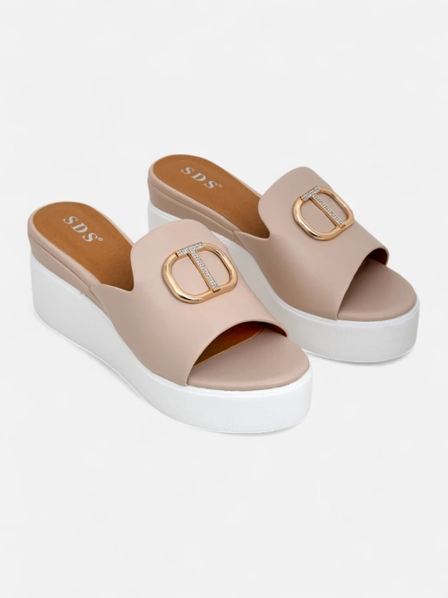 Royalfashion жіночі босоніжки на танкетці Daffin