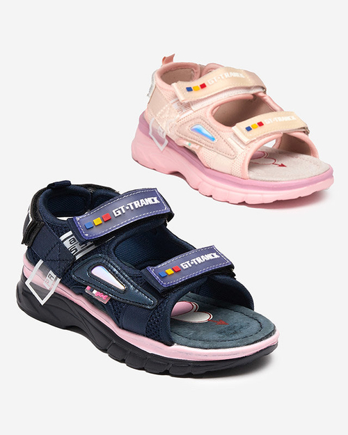 Босоніжки для дівчат темно-синього кольору Umaf- Shoes