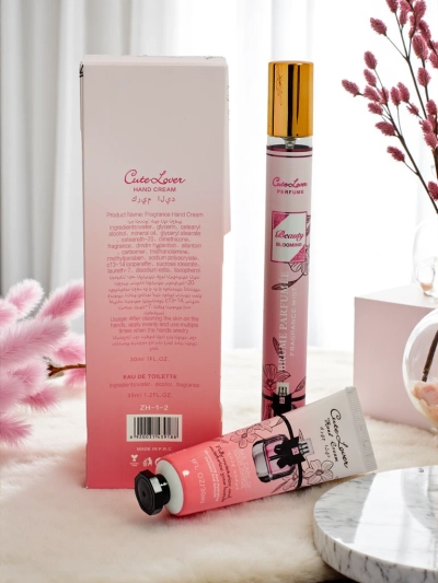 Aurelia Bella Donna Sada CuteLover Krém na ruce a Parfém 30ml 35ml