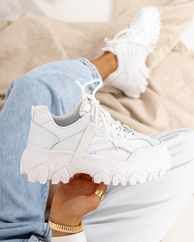 Dámské sportovní boty tenisky v bílé barvě Biutiza - Obuv