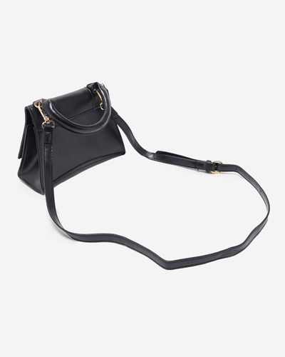 Černá dámská mini taška s písmenem "B" - Příslušenství