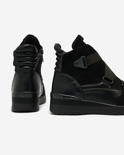 Royalfashion Černé dámské sportovní boty Sattari