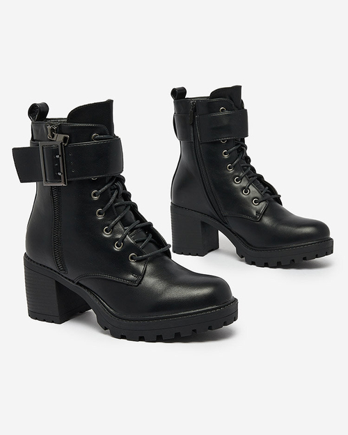 Чоботи Royalfashion Black Cacelin Stiletto Boots