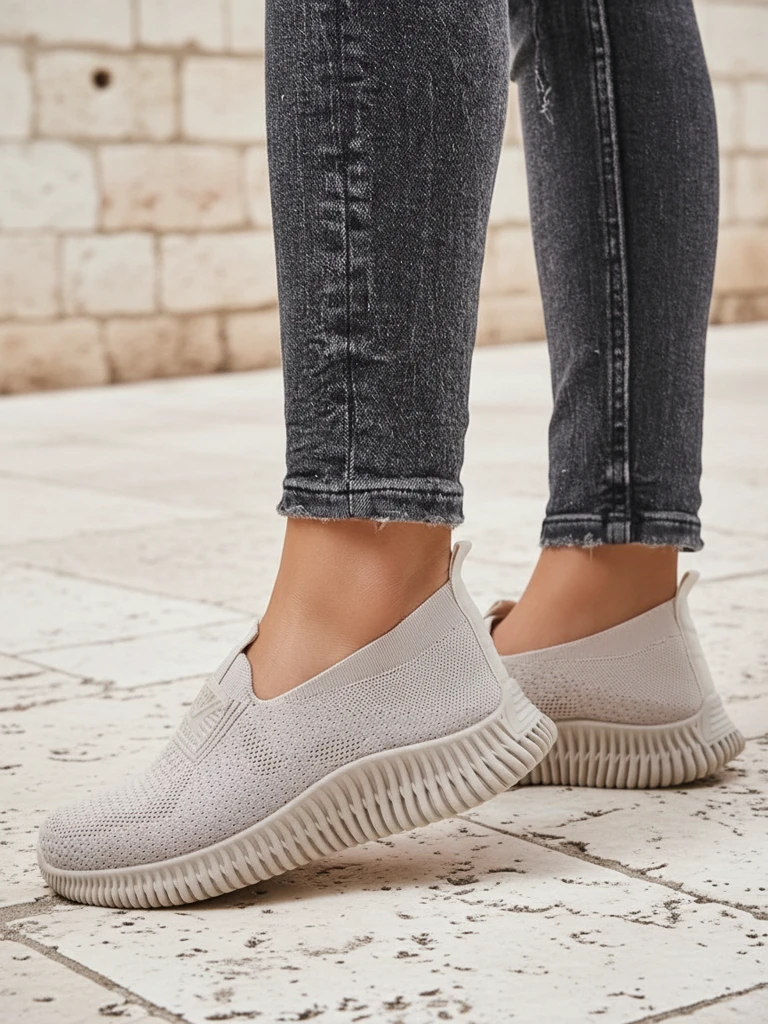 Royalfashion Nazouvací dámské textilní sportovní boty Serra