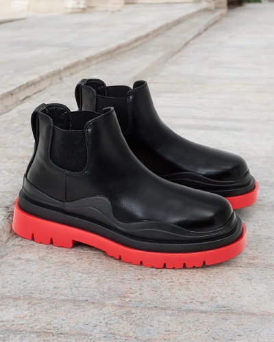 Royalfashion Dámské nazouvací kozačky Derri