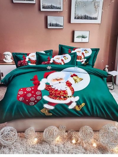 Royalfashion Vánoční povlečení 160x200 set 3-dílný