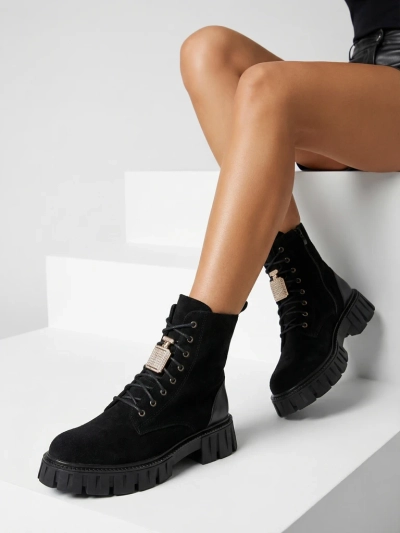 Royalfashion Dámské boty z ekosuede pro pracovnice Edvines