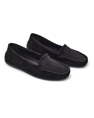 Royalfashion Dámské mokasíny s kamínky Ezuess