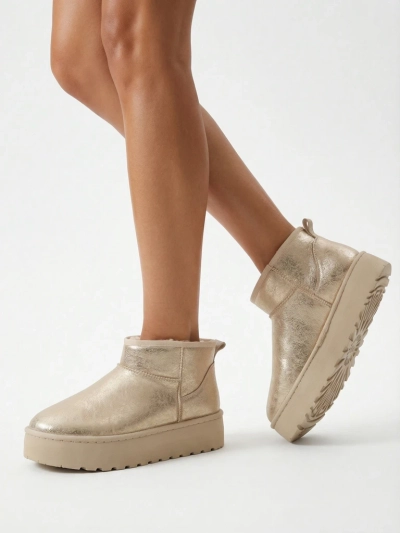 Royalfashion Dámské sněhule na platformě a'la Dagodo