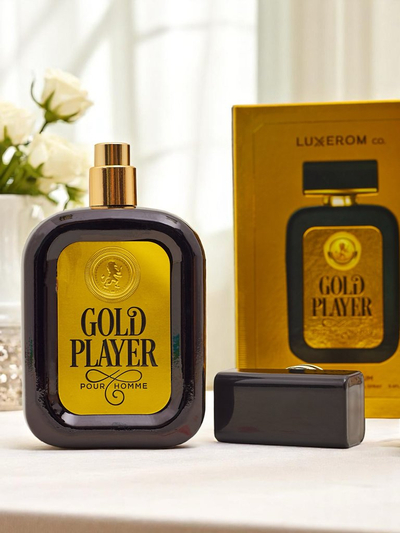 Inspirovaná parfémovaná voda pro muže Gold Player Black