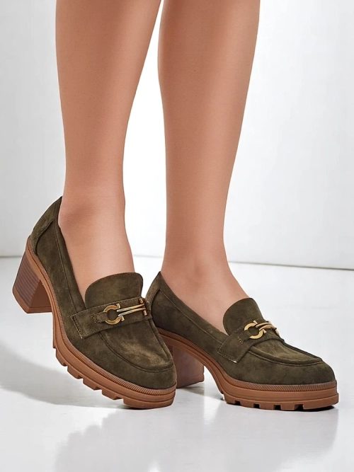 Royalfashion Жіночі мокасини на підборах Tollinge