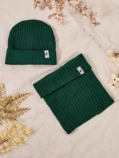 Royalfashion Zimní set univerzální - čepice s límcem