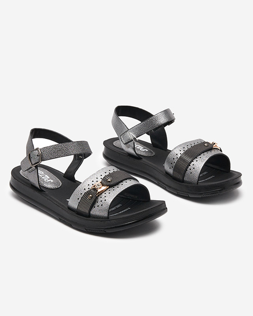 Сірі жіночі босоніжки Nafi