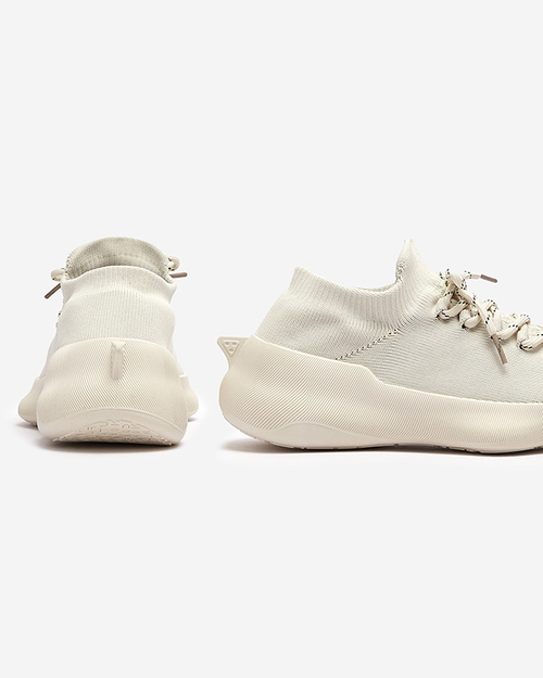 Бежеві жіночі сліпони на шнурівці Oteva - Взуття