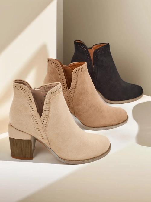 Royalfashion Женские ботильоны на каблуке Vettot