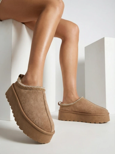 Royalfashion Dámské krátké boty Zommy a'la snow boots