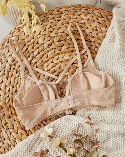 Жіночий бюстгальтер Royalfashion з декоративними бретелями