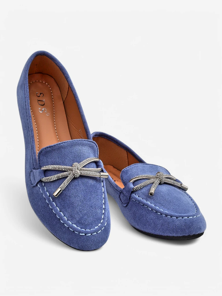 Royalfashion Dámské mokasíny s mašlí Dicor