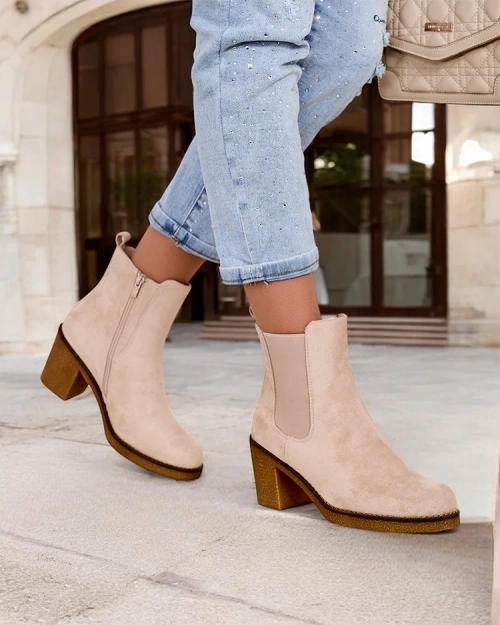 Жіночі чоботи Royalfashion Eco-suede на посту Bregianka