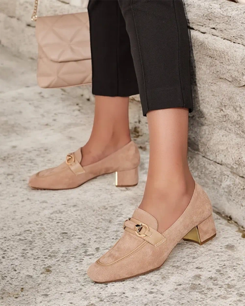 Royalfashion Елегантні жіночі мокасини на низькому ходу Orino