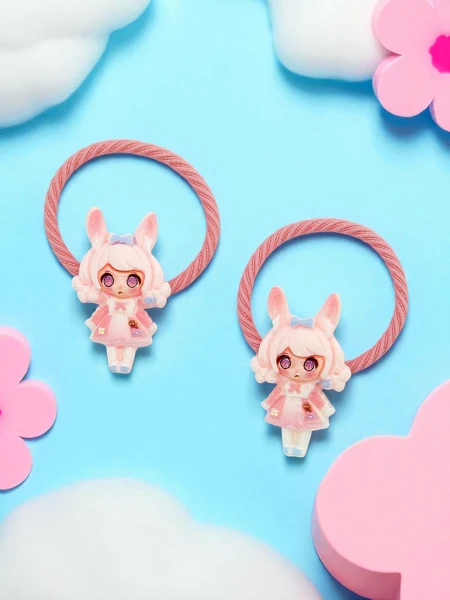 Bambina Rosetta gumičky do vlasů s motivem panenky