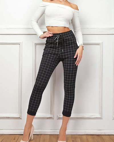 Жіночі брюки в клітинку Royalfashion