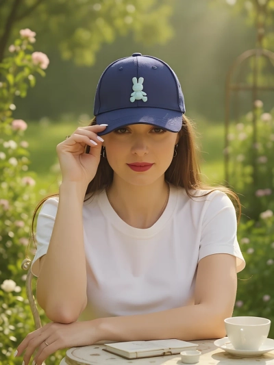 Royalfashion Čepice s nášivkou Bunny Chic