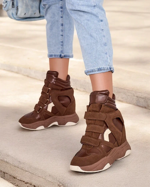 Royalfashion Жіночі спортивні черевики на підборах Redittias