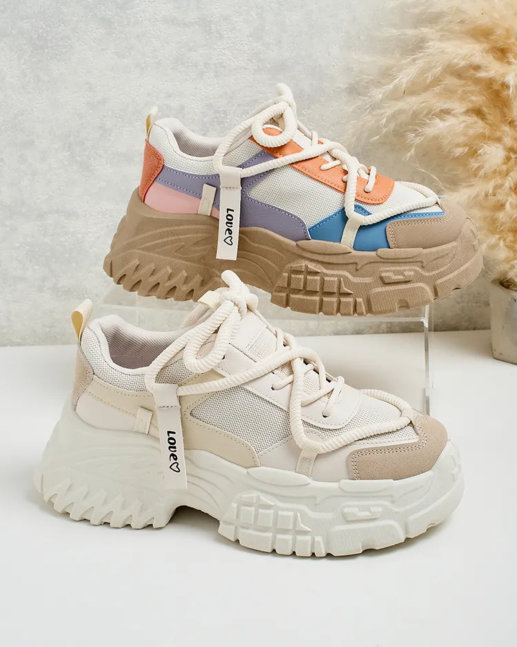 Royalfashion Dámské tenisky na platformě Bereya