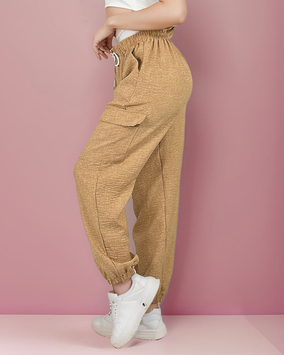 Royalfashion Жіночі широкі штани з кишенями