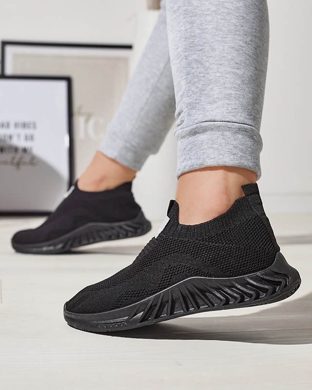 Dámská černá tkaná sportovní obuv Rozane - Obuv