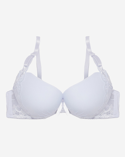 Bílá dámská krajková podprsenka - Spodní prádlo