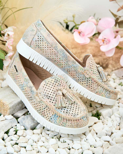 Royalfashion Жіночі ажурні мокасини Molaffa