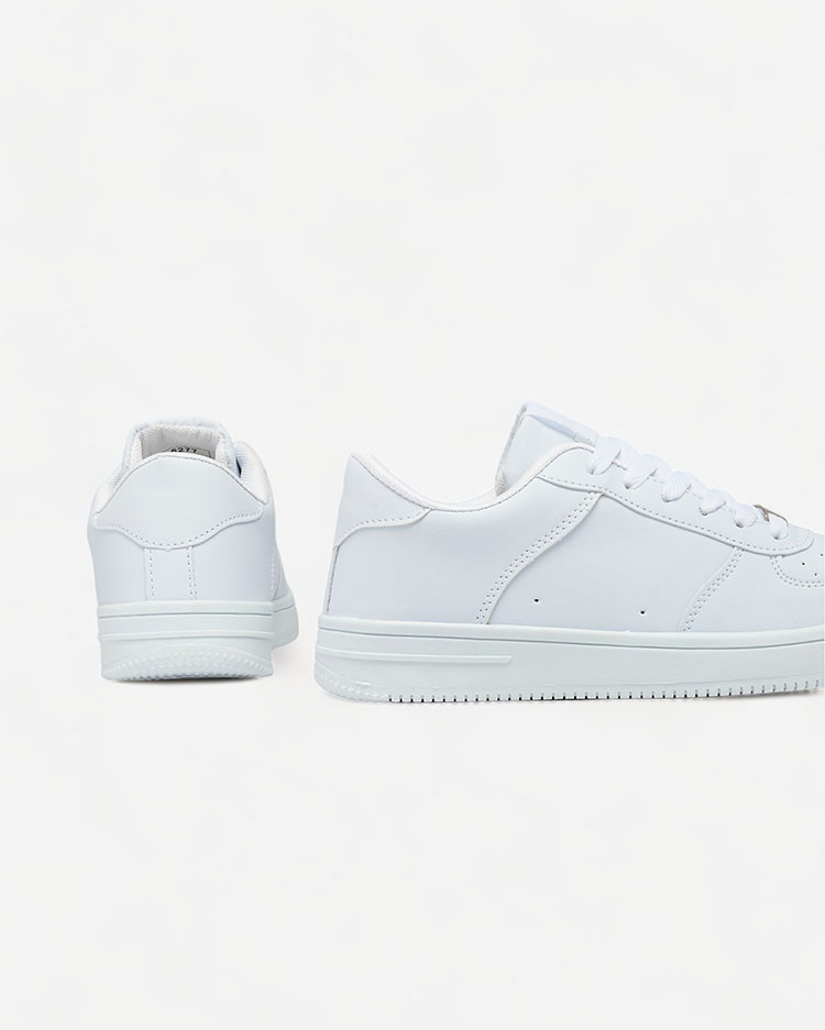 Royalfashion Bílé dámské sportovní tenisky Estess