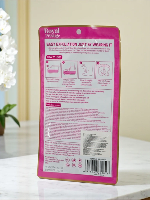 Маска для ніг - шкарпетки, що регенерують