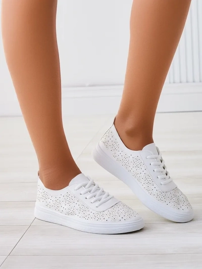 Royalfashion Klasické dámské sportovní boty na šněrování s potiskem Fennie