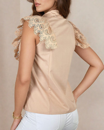 Royalfashion Dámská krajková košile